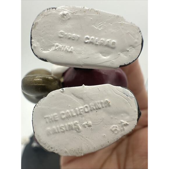 Set Of 4 1987 Vintage California Raisins Figurines - Picture 4 of 8